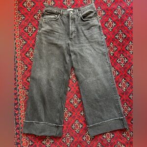 AGOLDE Black Dame Jeans